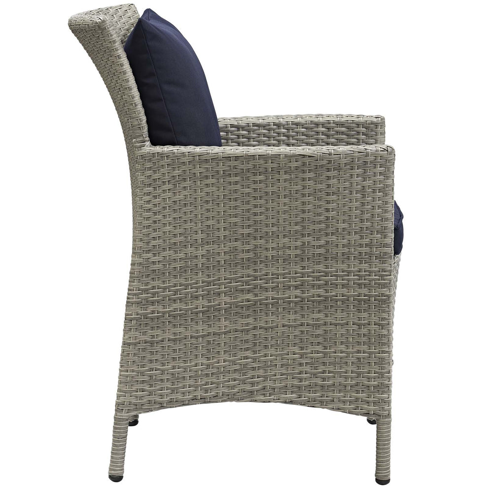 Modway Outdoor Patio Wicker Rattan Dining Armchair - EEI-2802 | Armchairs | Modishstore - 14