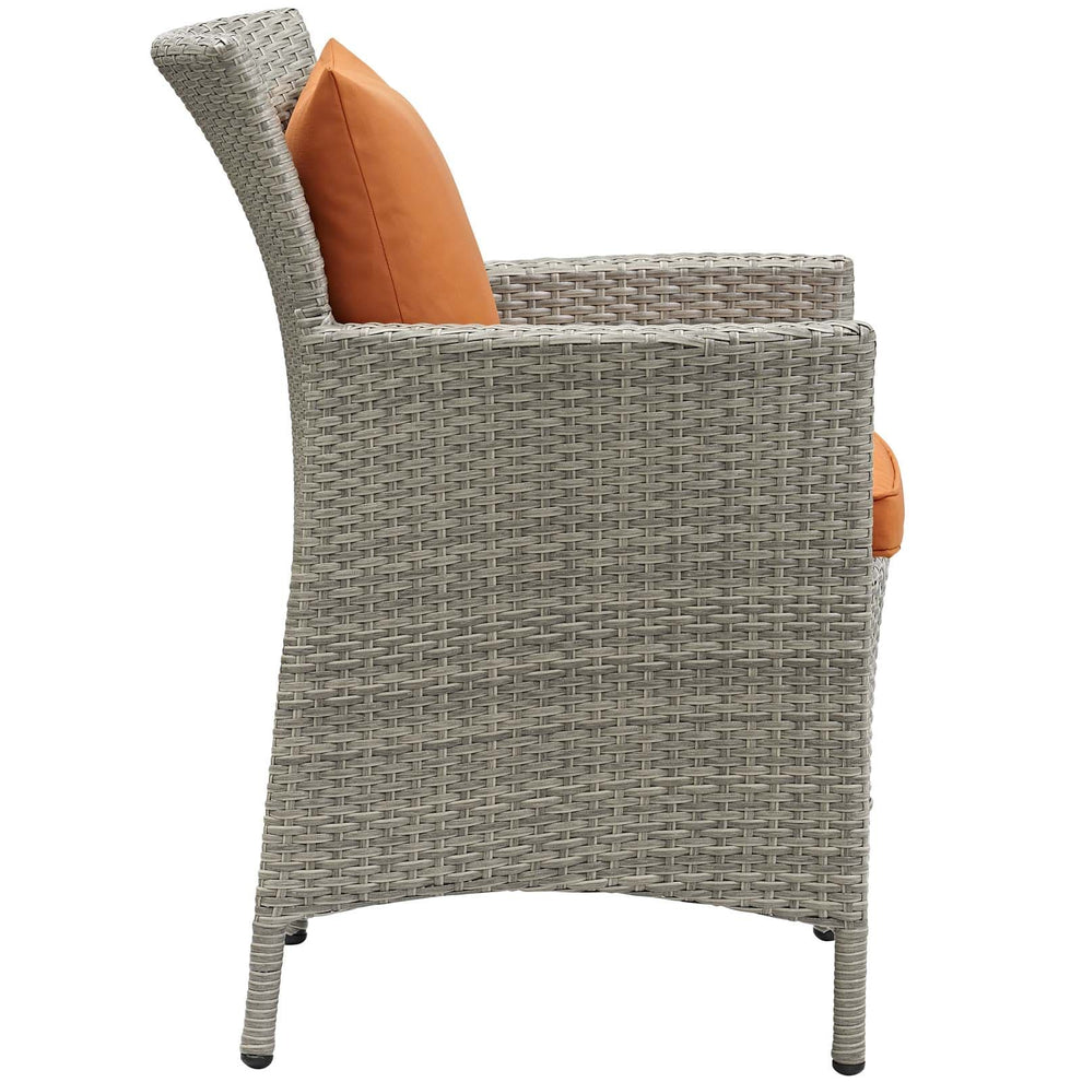 Modway Outdoor Patio Wicker Rattan Dining Armchair - EEI-2802 | Armchairs | Modishstore - 16