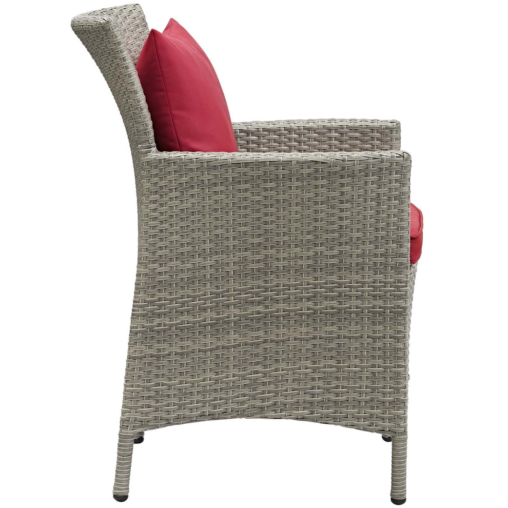 Modway Outdoor Patio Wicker Rattan Dining Armchair - EEI-2802 | Armchairs | Modishstore - 20