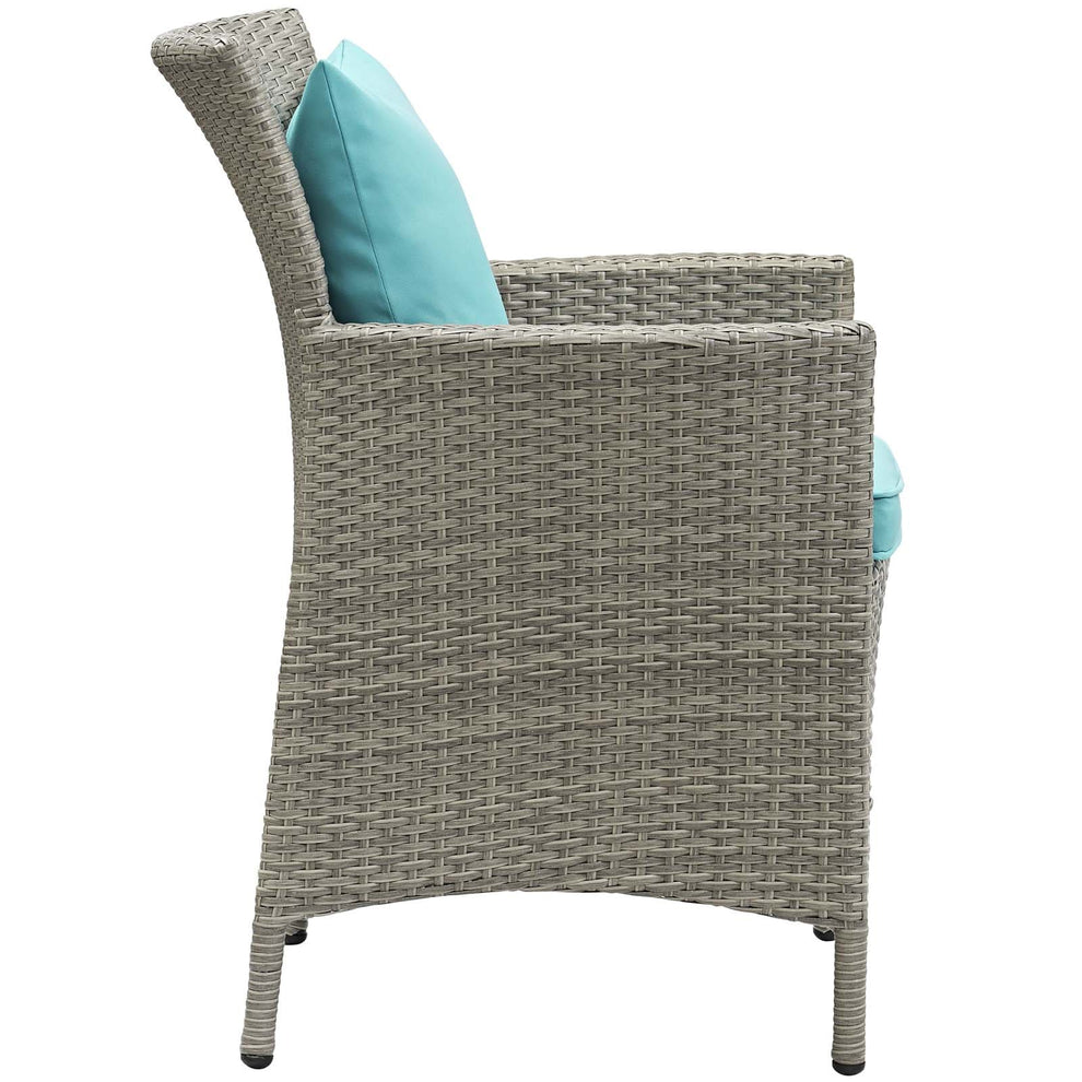 Modway Outdoor Patio Wicker Rattan Dining Armchair - EEI-2802 | Armchairs | Modishstore - 22