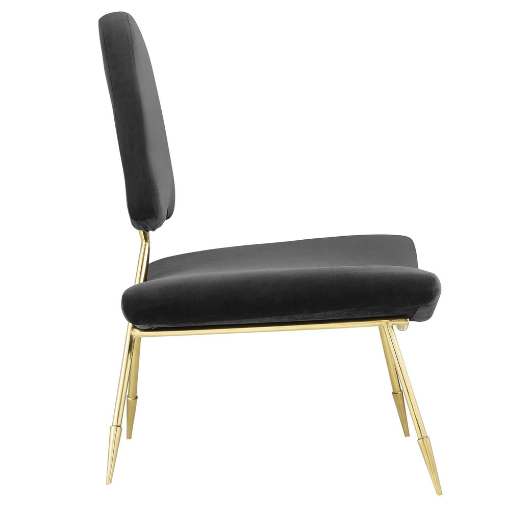 Modway Ponder Performance Velvet Lounge Chair - EEI-2809 | Lounge Chairs | Modishstore - 9