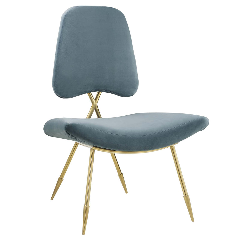 Modway Ponder Performance Velvet Lounge Chair - EEI-2809 | Lounge Chairs | Modishstore - 18