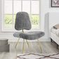 Modway Ponder Upholstered Sheepskin Fur Lounge Chair | Lounge Chairs | Modishstore-6