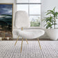 Modway Ponder Upholstered Sheepskin Fur Lounge Chair | Lounge Chairs | Modishstore