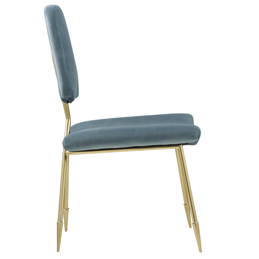 Modway Ponder Performance Velvet Dining Side Chair - EEI-2811 | Dining Chairs | Modishstore - 10