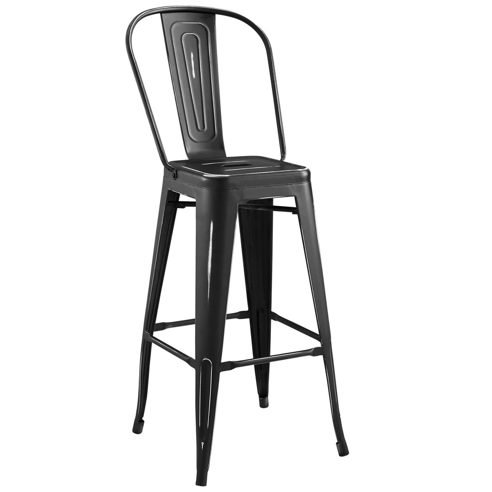 Modway Promenade Metal Bar Side Stool - EEI-2815 | Bar Stools | Modishstore - 3