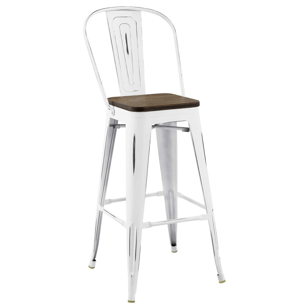 Modway Promenade Metal Bar Stool - EEI-2816 - EEI-2816 | Bar Stools | Modishstore - 1