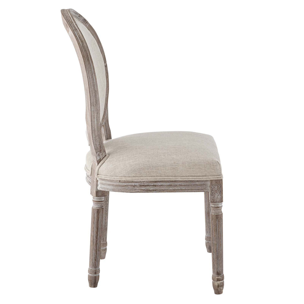 Modway Emanate Vintage French Upholstered Fabric Dining Side Chair - EEI-2821 | Dining Chairs | Modishstore - 3
