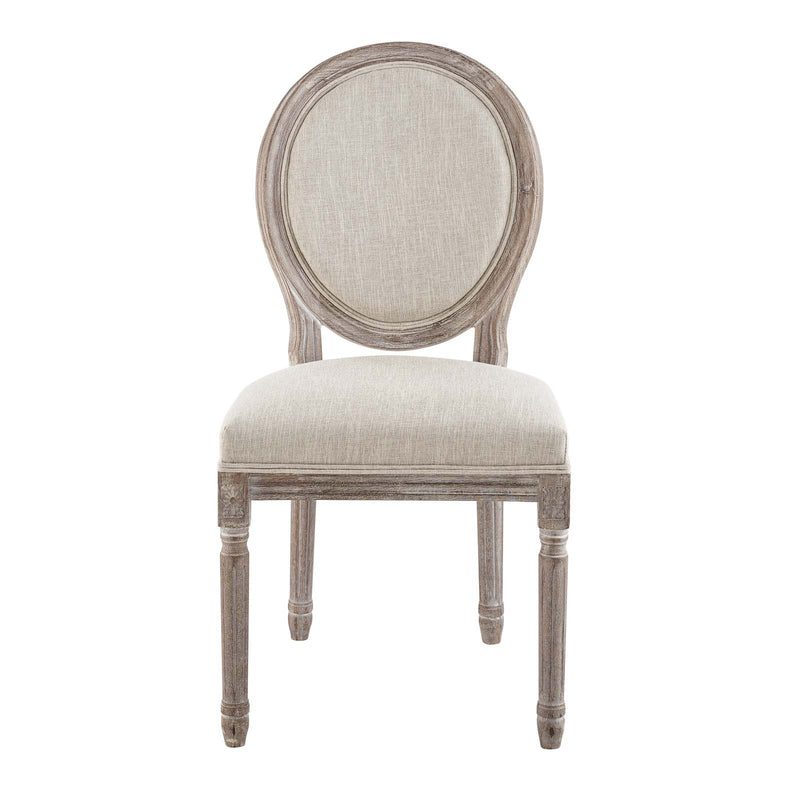 Modway Emanate Vintage French Upholstered Fabric Dining Side Chair - EEI-2821 | Dining Chairs | Modishstore - 4