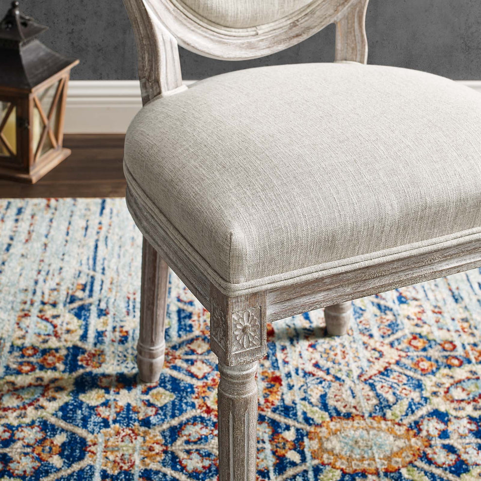 Modway Emanate Vintage French Upholstered Fabric Dining Side Chair - EEI-2821 | Dining Chairs | Modishstore - 6