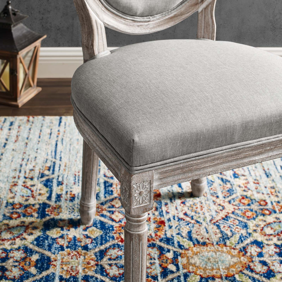 Modway Emanate Vintage French Upholstered Fabric Dining Side Chair - EEI-2821 | Dining Chairs | Modishstore - 12