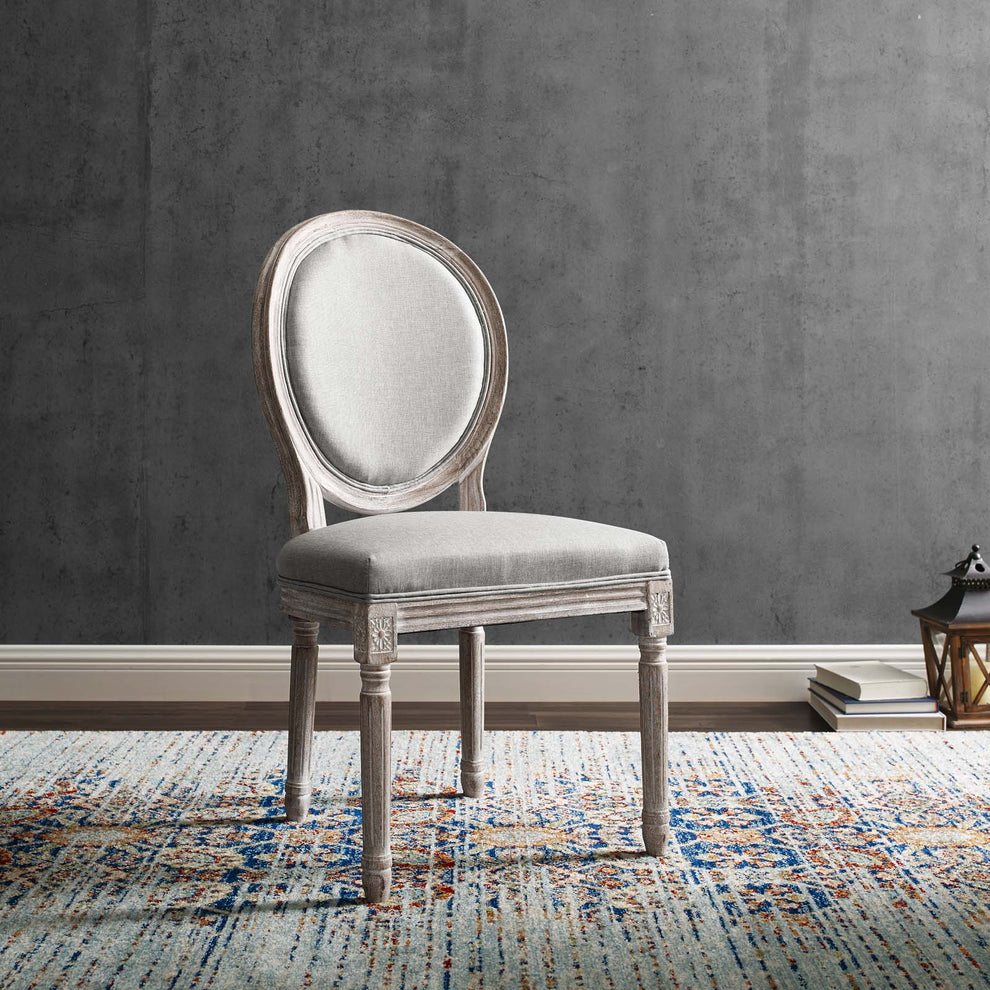 Modway Emanate Vintage French Upholstered Fabric Dining Side Chair - EEI-2821 | Dining Chairs | Modishstore - 13
