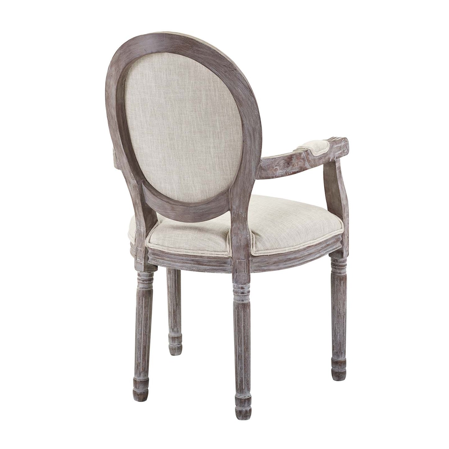 Modway Emanate Vintage French Upholstered Fabric Dining Armchair - EEI-2823 | Dining Chairs | Modishstore - 3