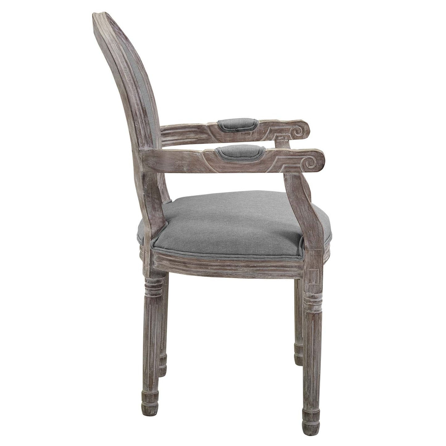 Modway Emanate Vintage French Upholstered Fabric Dining Armchair - EEI-2823 | Dining Chairs | Modishstore - 9