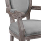 Modway Emanate Vintage French Upholstered Fabric Dining Armchair | Dining Chairs | Modishstore-6