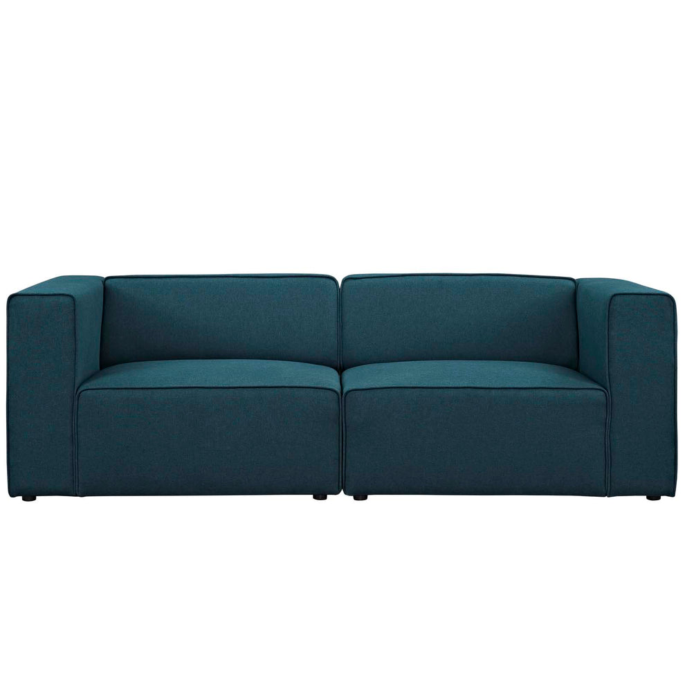 Modway Mingle 2 Piece Upholstered Fabric Sectional Sofa Set - EEI-2825 | Sofa Set | Modishstore - 3
