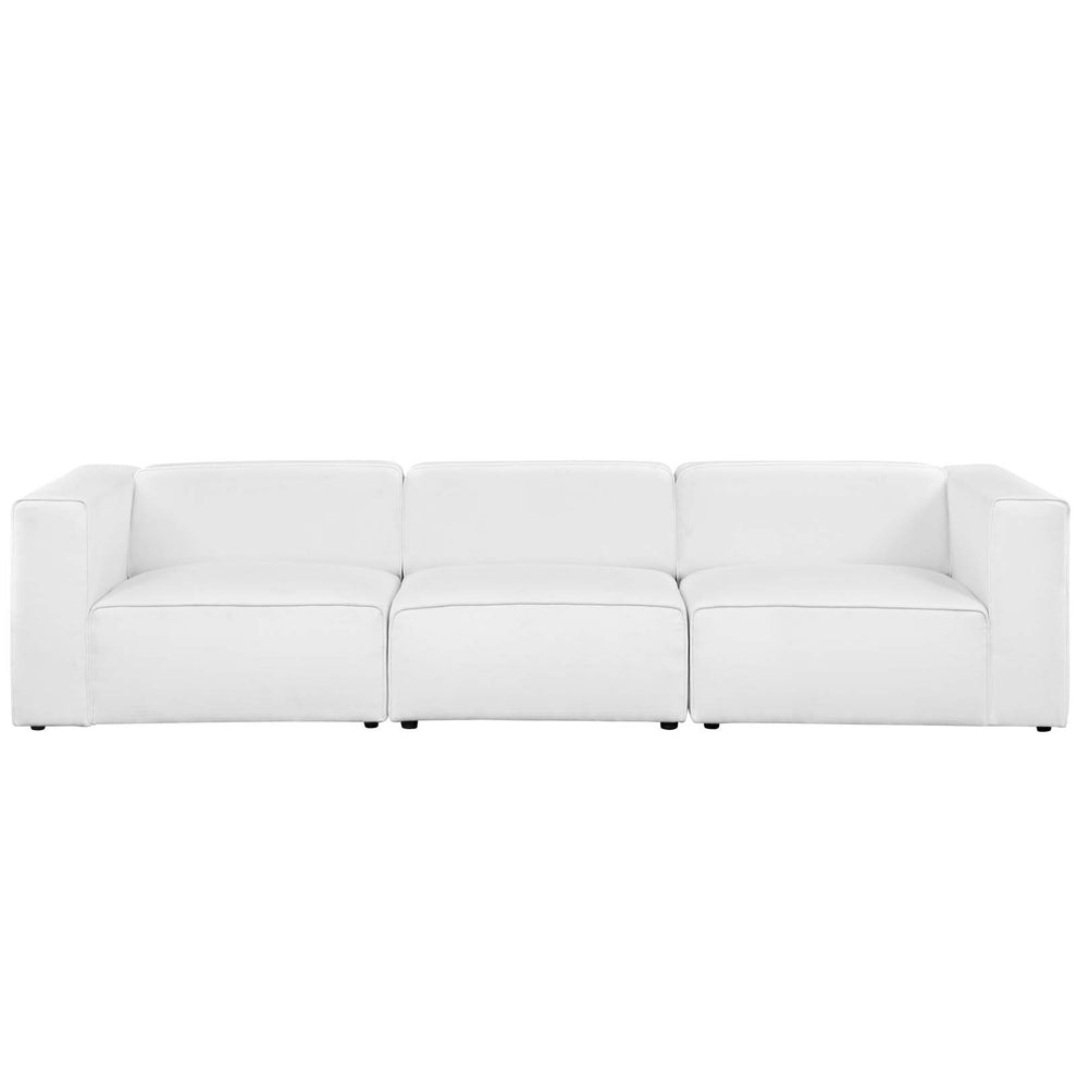 Modway Mingle 3 Piece Upholstered Fabric Sectional Sofa Set - EEI-2827 | Sofa Set | Modishstore - 12