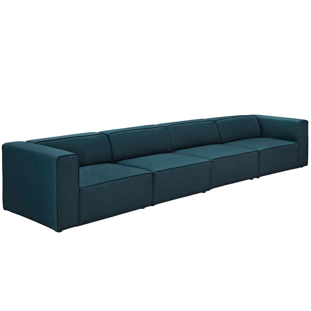 Mingle 4 Piece Upholstered Fabric Sectional Sofa Set by Modway - EEI-2829 | Sofa Set | Modishstore - 1