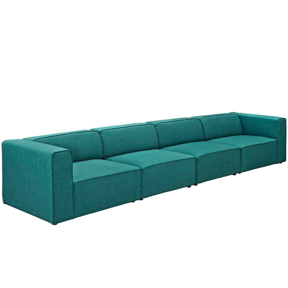 Mingle 4 Piece Upholstered Fabric Sectional Sofa Set by Modway - EEI-2829 | Sofa Set | Modishstore - 6