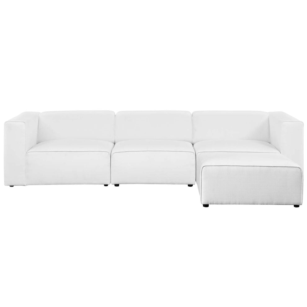 Modway Mingle 4 Piece Upholstered Fabric Sectional Sofa Set - EEI-2831 | Sofa Set | Modishstore - 14