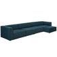 Modway Mingle 5 Piece Upholstered Fabric Sectional Sofa Set | Sofas | Modishstore-3