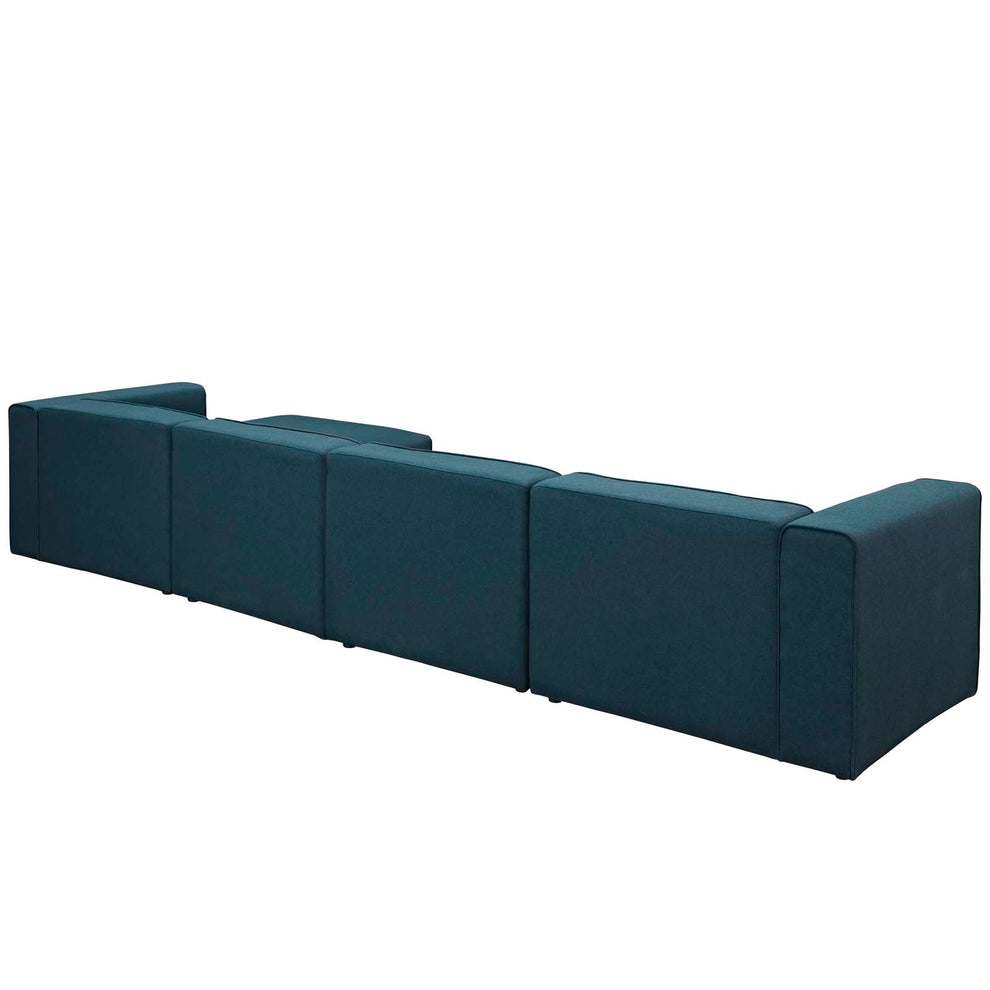 Modway Mingle 5 Piece Upholstered Fabric Sectional Sofa Set - EEI-2833 | Sofa Set | Modishstore - 2