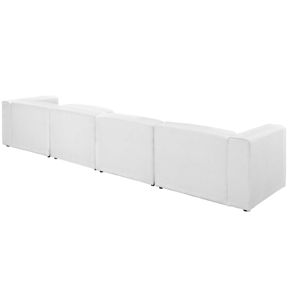 Modway Mingle 5 Piece Upholstered Fabric Sectional Sofa Set - EEI-2833 | Sofa Set | Modishstore - 6