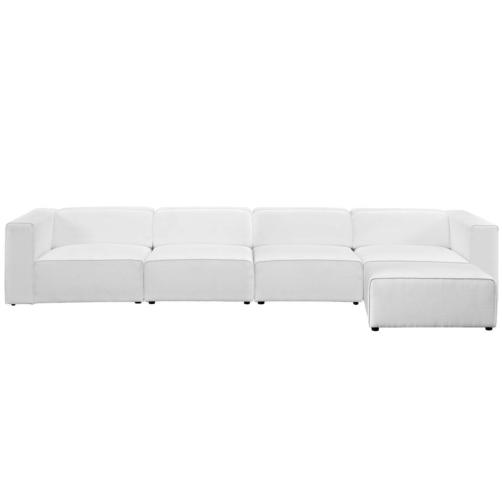 Modway Mingle 5 Piece Upholstered Fabric Sectional Sofa Set - EEI-2833 | Sofa Set | Modishstore - 8