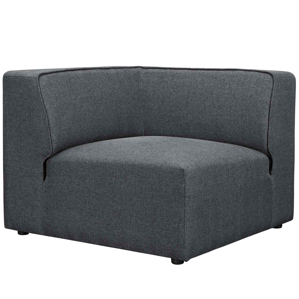 Modway Mingle 7 Piece Upholstered Fabric Sectional Sofa Set - EEI-2837 | Sofa Set | Modishstore - 12