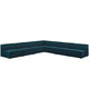 Mingle 7 Piece Upholstered Fabric Sectional Sofa Set by Modway - EEI-2841 | Sofa Set | Modishstore-8
