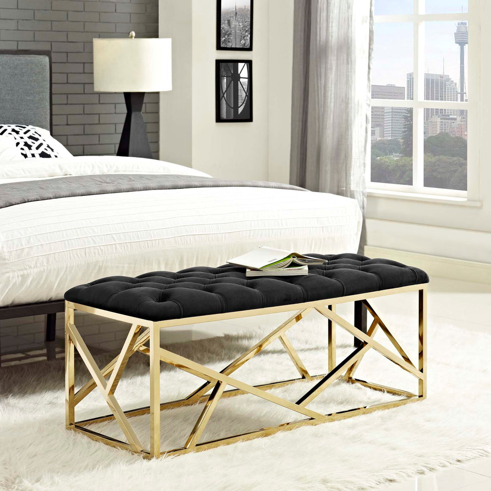 Modway Intersperse Bench - EEI-2847 | Benches | Modishstore - 6