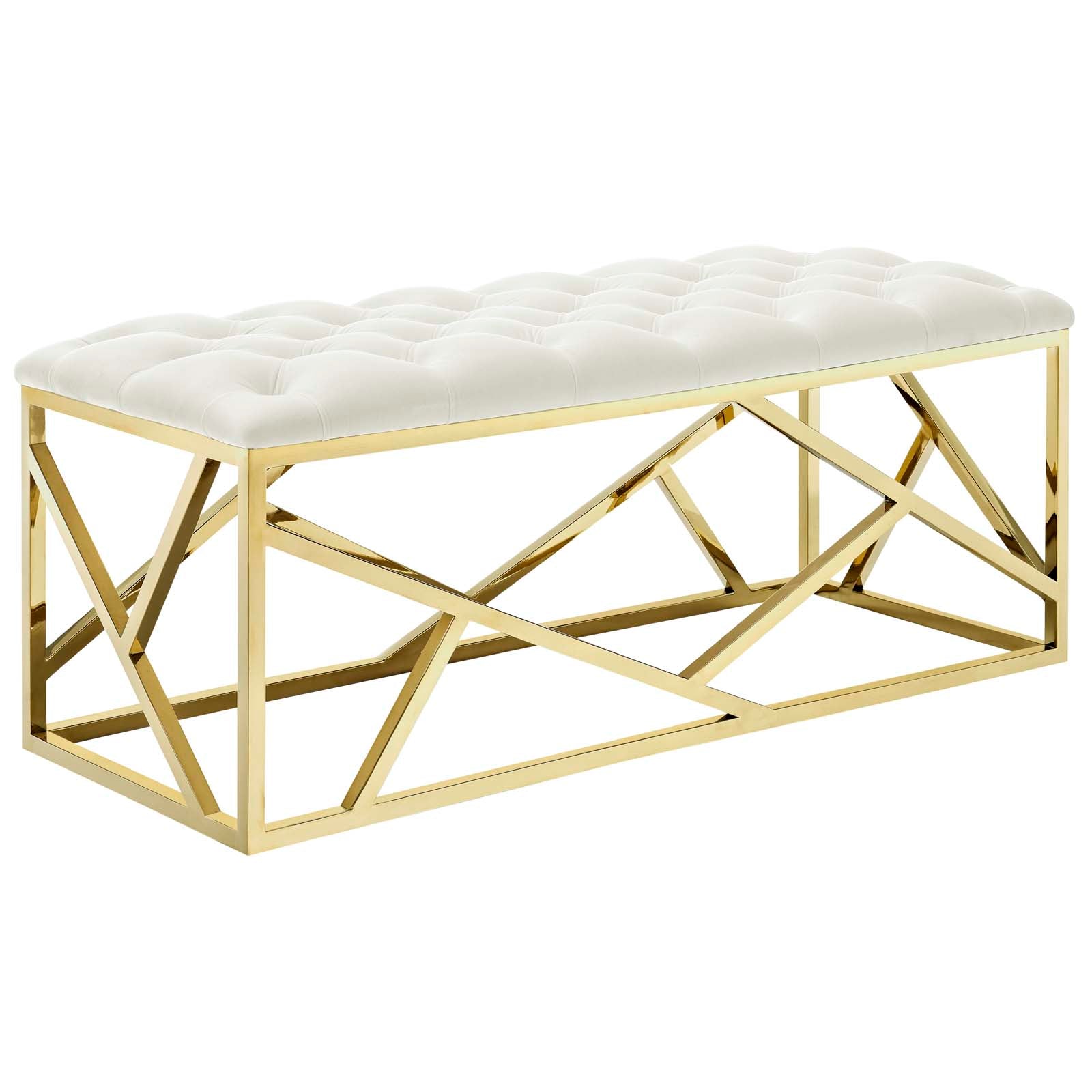 Modway Intersperse Bench - Thumbnail 2