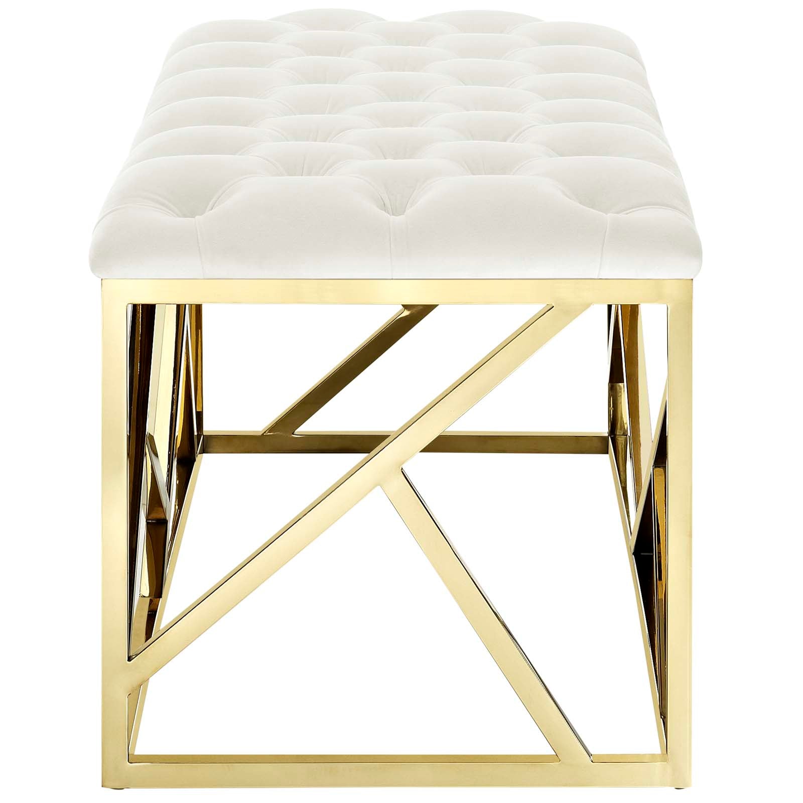 Modway Intersperse Bench - Thumbnail 4