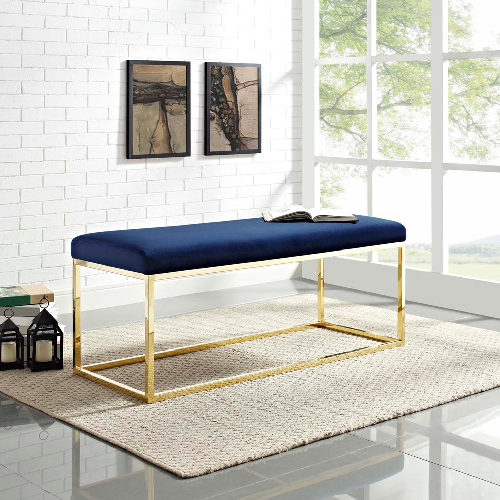 Modway Anticipate Fabric Bench - EEI-2851 | Benches | Modishstore - 2