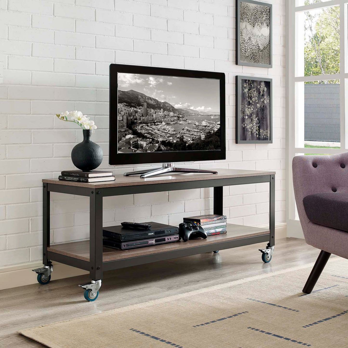 Modway Vivify Tiered Serving or TV Stand - EEI-2855 | TV Stands | Modishstore - 1
