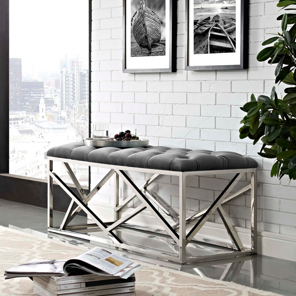 Modway Intersperse Bench - EEI-2867 | Benches | Modishstore - 1