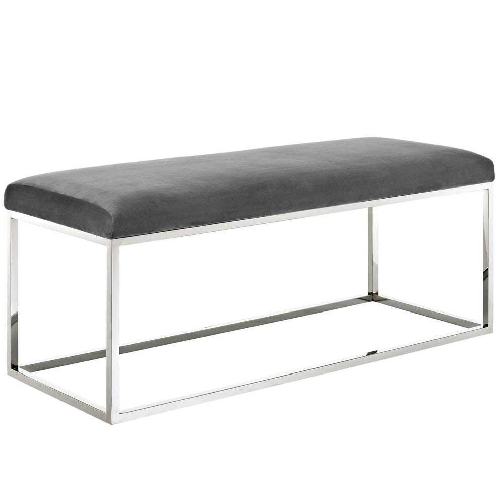 Modway Anticipate Performance Velvet Bench - EEI-2869 | Benches | Modishstore - 3