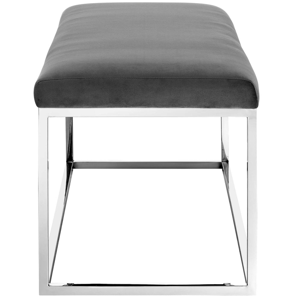 Modway Anticipate Performance Velvet Bench - EEI-2869 | Benches | Modishstore - 5