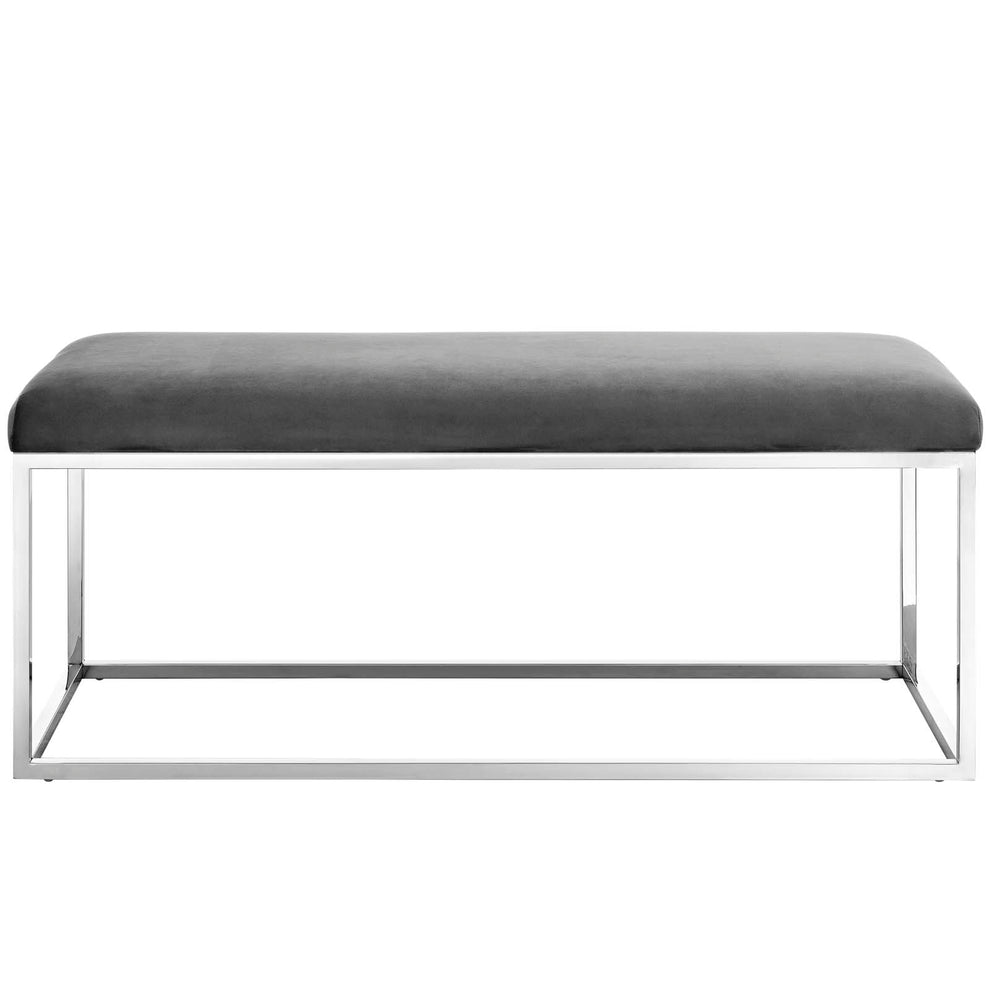 Modway Anticipate Performance Velvet Bench - EEI-2869 | Benches | Modishstore - 4