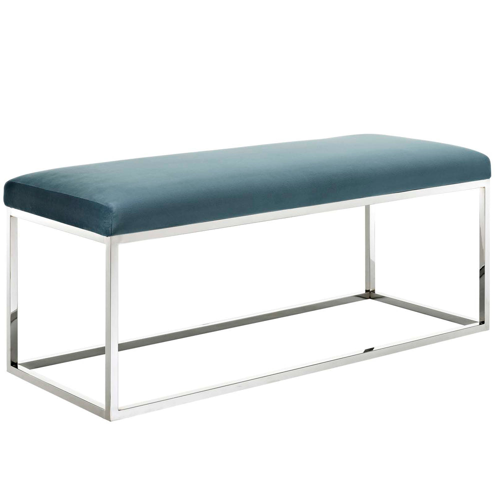 Modway Anticipate Performance Velvet Bench - EEI-2869 | Benches | Modishstore - 10