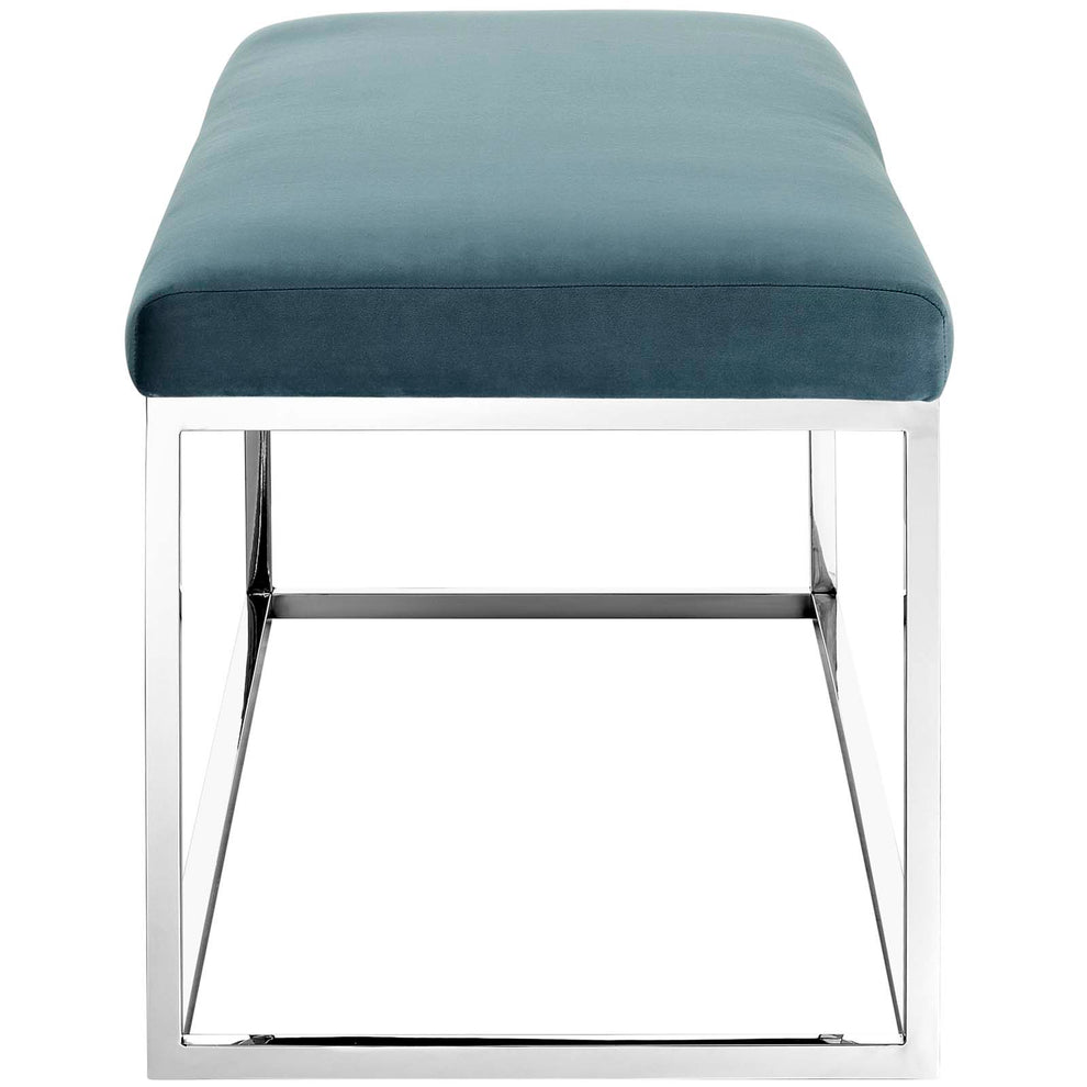 Modway Anticipate Performance Velvet Bench - EEI-2869 | Benches | Modishstore - 8