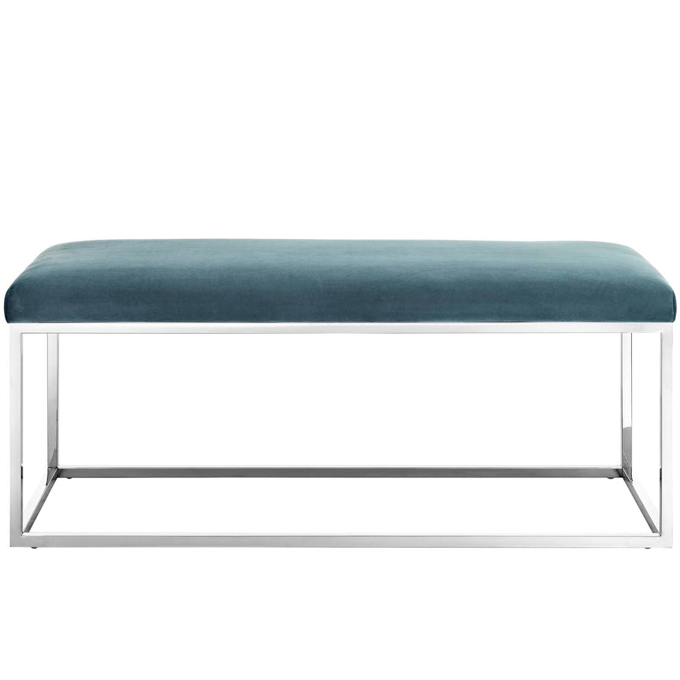 Modway Anticipate Performance Velvet Bench - EEI-2869 | Benches | Modishstore - 9