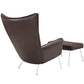 Class Leather Lounge Chair By Modway - EEI-287 | Lounge Chairs | Modishstore - 4
