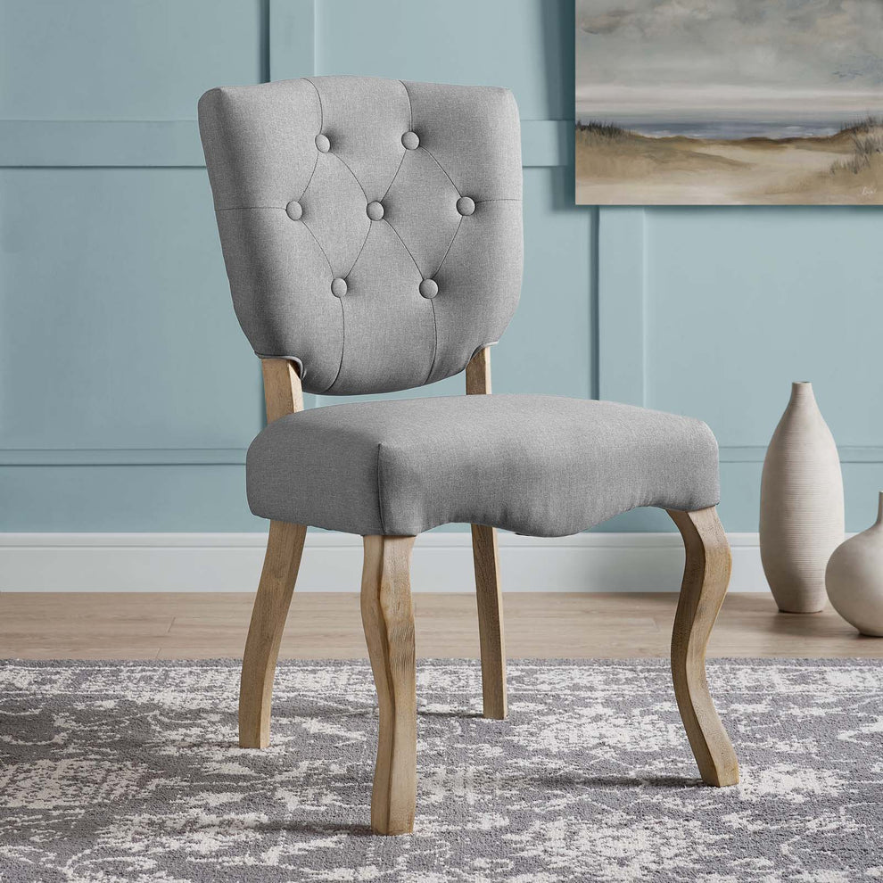 Modway Array Vintage French Upholstered Dining Side Chair - EEI-2878 | Dining Chairs | Modishstore - 11