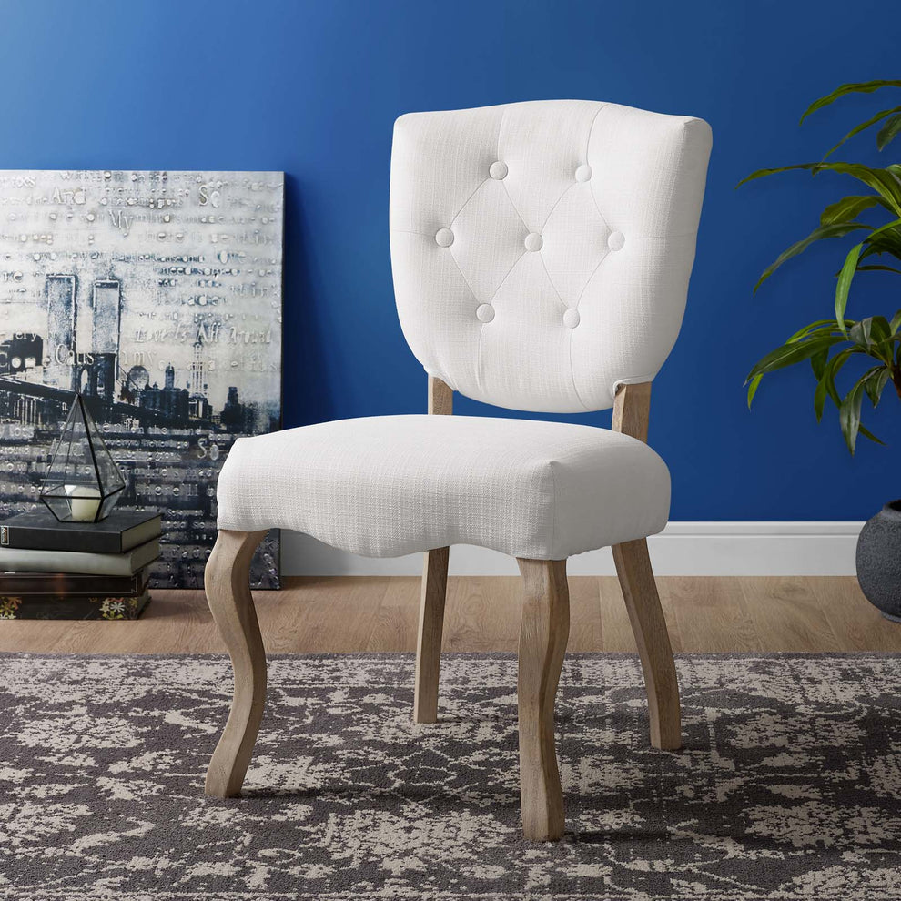 Modway Array Vintage French Upholstered Dining Side Chair - EEI-2878 | Dining Chairs | Modishstore - 1