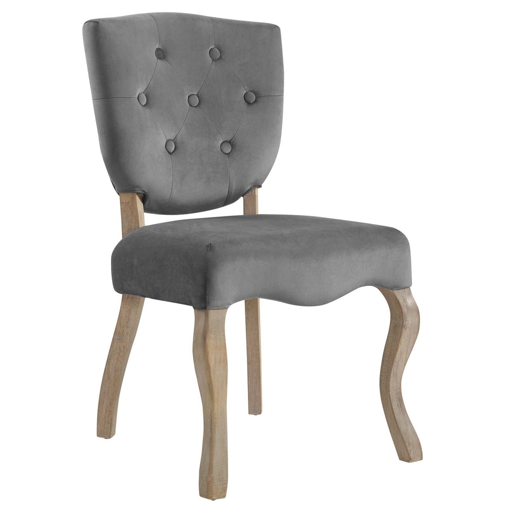 Modway Array Vintage French Performance Velvet Dining Side Chair - EEI-2880 | Dining Chairs | Modishstore - 9
