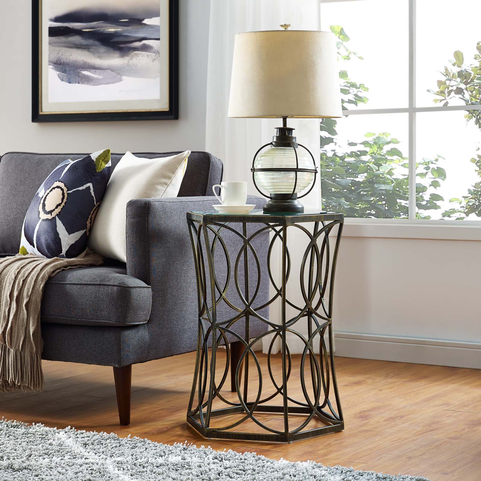 Circle 15.5" Side Table By Modway - EEI-2882 | Side Tables | Modishstore - 1