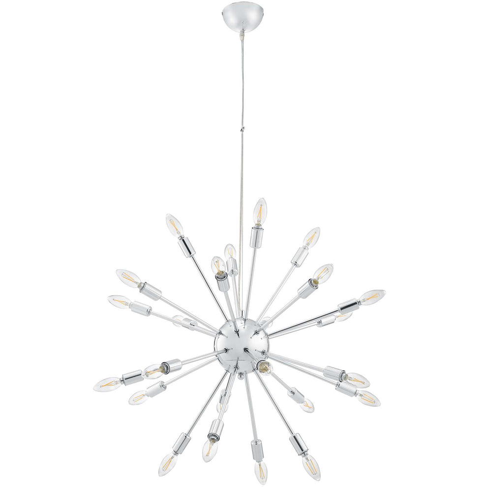 Gamut Metal Chandelier By Modway - EEI-2886 | Chandeliers | Modishstore - 4