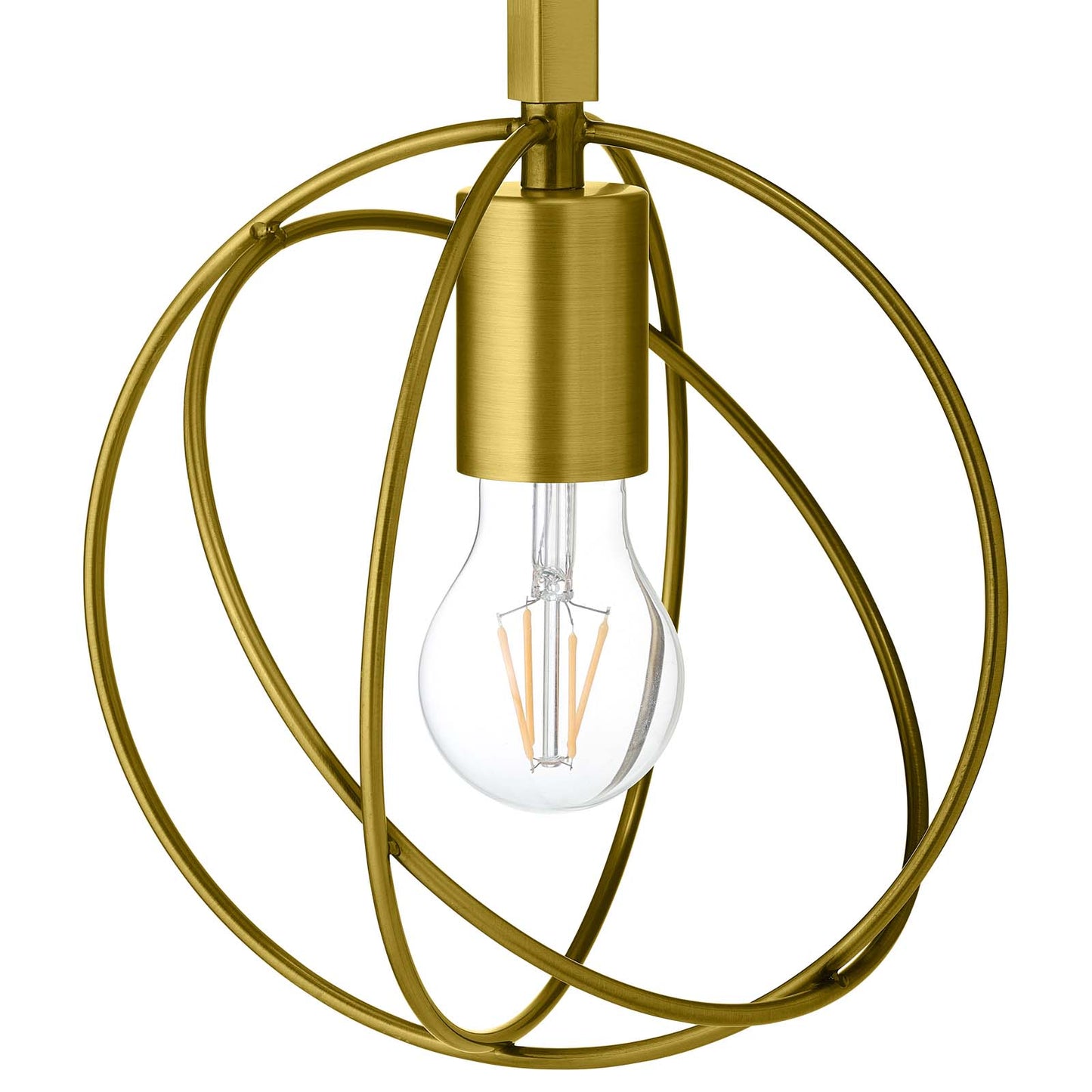 Perimeter Brass Wall Sconce Light Fixture By Modway - EEI-2915 | Ceiling Lamps | Modishstore - 3