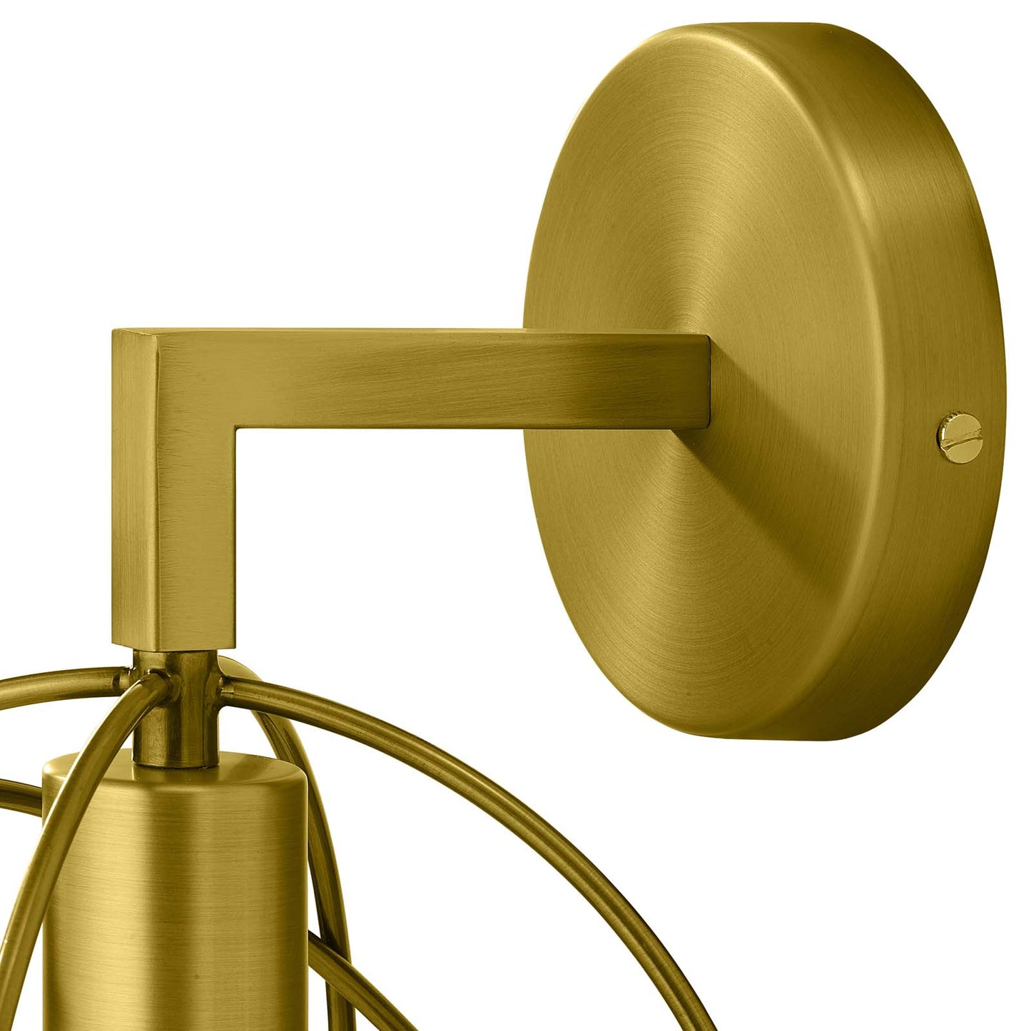 Perimeter Brass Wall Sconce Light Fixture By Modway - EEI-2915 | Ceiling Lamps | Modishstore - 4
